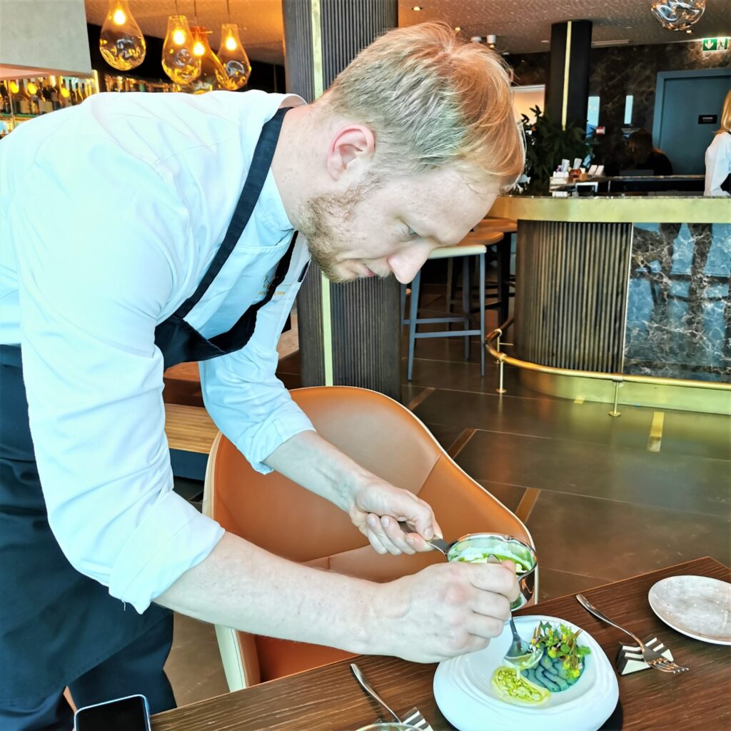 Chef Deni Srdoč Nebo restaurant & Lounge Rijeka
