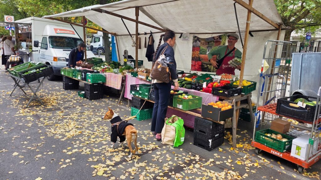 Kollwitzpark ekološki food sajam Berlin